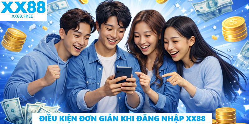 Điều Kiện Đơn Giản Khi Đăng Nhập XX88
